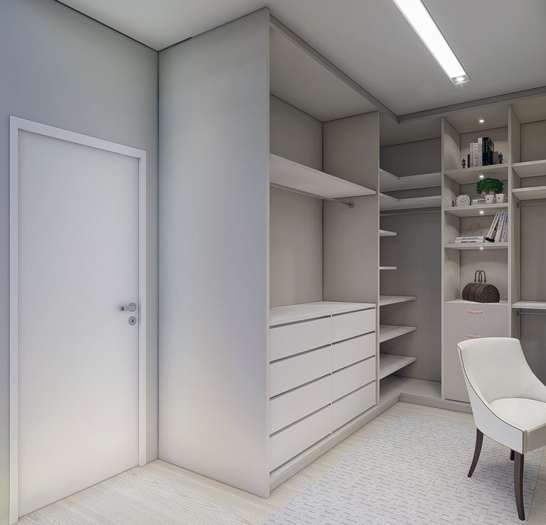 Design de Interiores: Armário Closet Planejado