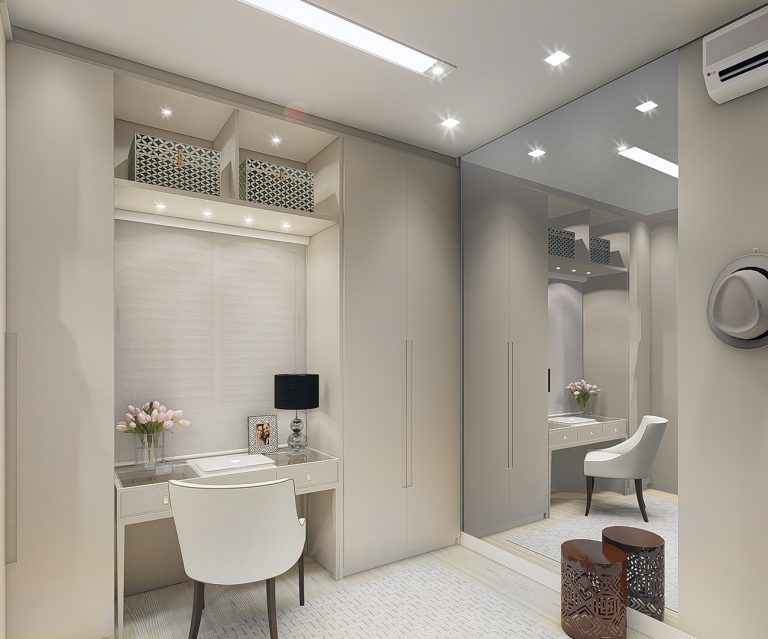 Design de Interiores: Home Office / Closet Integrados