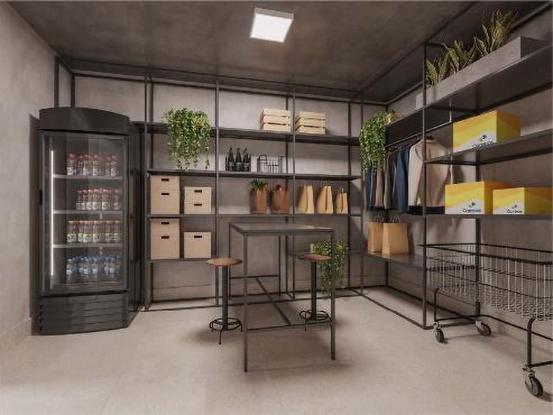 Depósito Delivery Climatizado do residencial Altitude Cambuí em Campinas (SP) – (Simoplan Incorporadora)